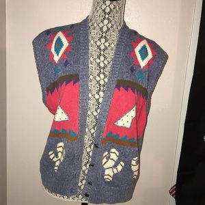 VINTAGE VEST- CACTUS, TPEE, AZTEC